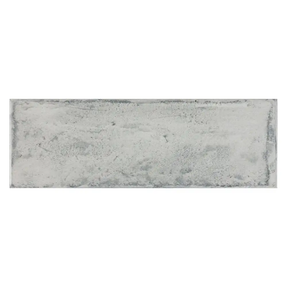 Arles Silver Gloss Tile - 300x100mm